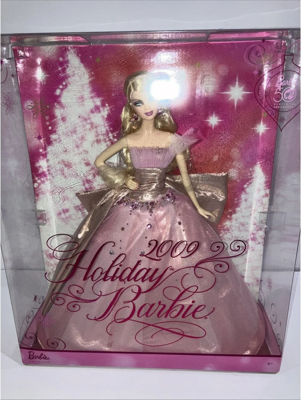 2009 Holiday Barbie Collector Doll 50th Anniversary Edition Mattel NEW In Box